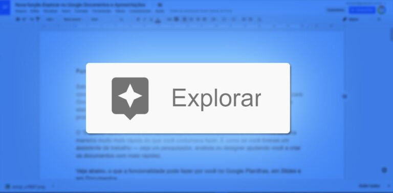 Funcionalidade “Explorar” do Google Docs é o seu novo assistente de trabalho