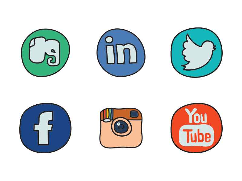 Resultado de imagem para social media icon