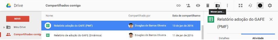 adicionar a minha pasta