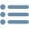 list-symbol-of-three-items-with-dots